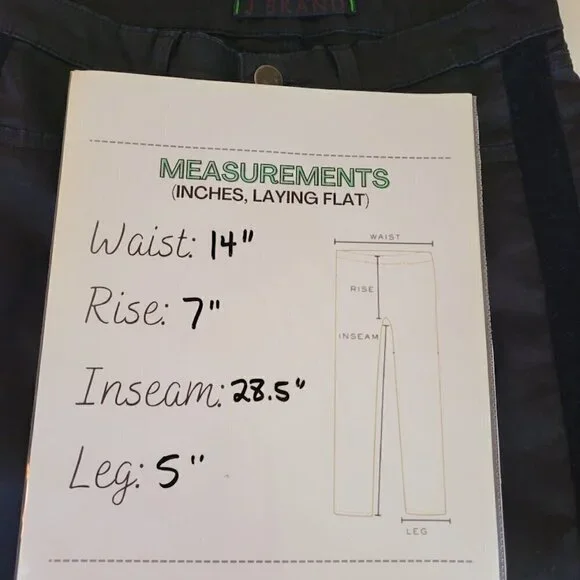 J Brand Skinny Leg Pants With Velvet Tuxedo Stripe Black Womens Size 25 - Picture 12 of 13